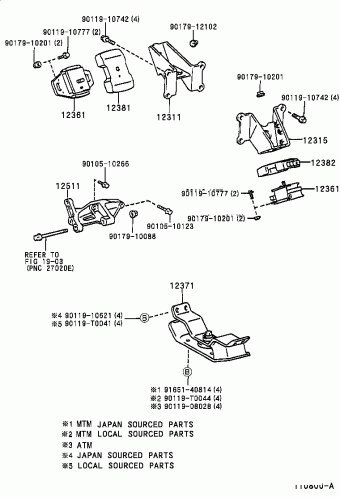HILUX RZN168L-PRMDK 06.2001