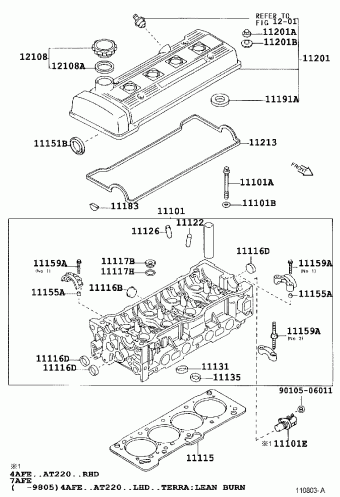 AVENSIS AT220L-AEMNKW 01.1999