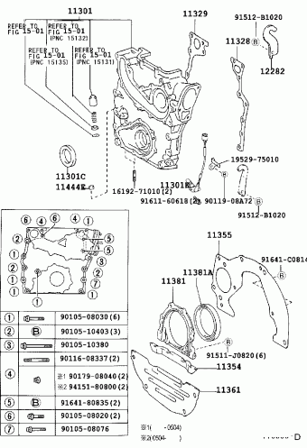 HILUX RZN168L-PRMDK 06.2001