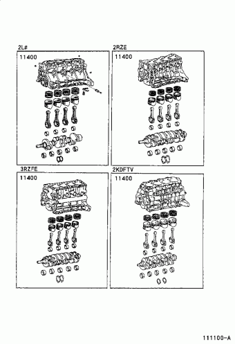 HIACE/HIACE S.B.V KLH18L-SBMRHW KLH1#,2#,LXH1#,2#,RCH1#,2#
