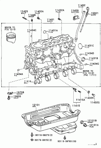 HILUX/4RUNNER (4WD) LN107L-PRMSS 11.1999