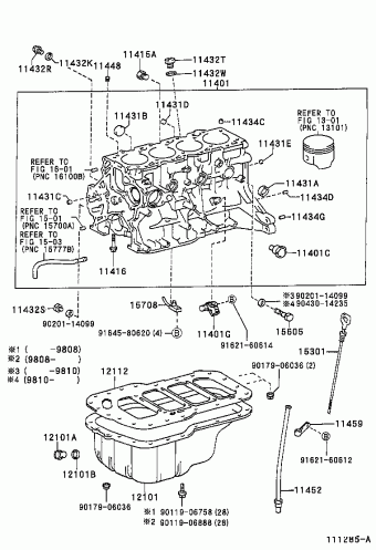 COROLLA HB/LB CE110L-AGMDEW 01.1998