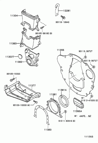 COROLLA SED/WG AE111L-AEPDKV AE11#,CE110,EE11#,ZZE11#