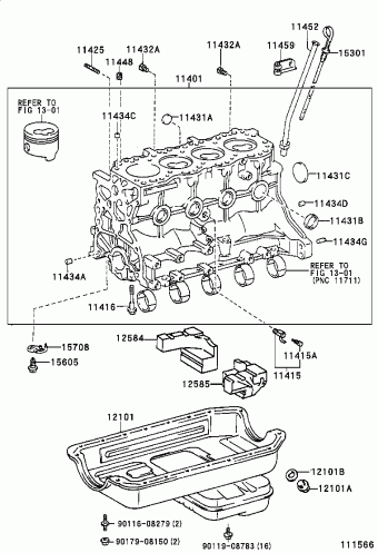 HILUX/4RUNNER (4WD) LN107L-PRMSS 11.1999