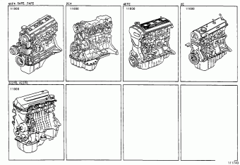 COROLLA SED/WG AE111L-AEPDKV AE11#,CE110,EE11#,ZZE11#