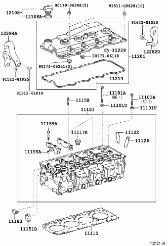 HILUX KDN145L-TRMDYW KDN1##,LN1##,RZN168,173