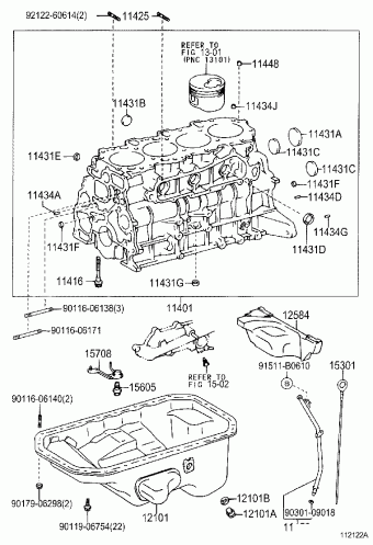 HILUX KDN145L-TRMDYW KDN1##,LN1##,RZN168,173