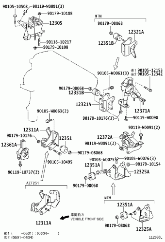 AVENSIS AZT250L-AEPEHW ADT25#,AZT25#,CDT250,ZZT25#