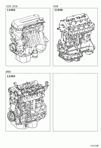 COROLLA VERSO ZNR11R-GRGEKW AUR10,CUR10,ZNR1#