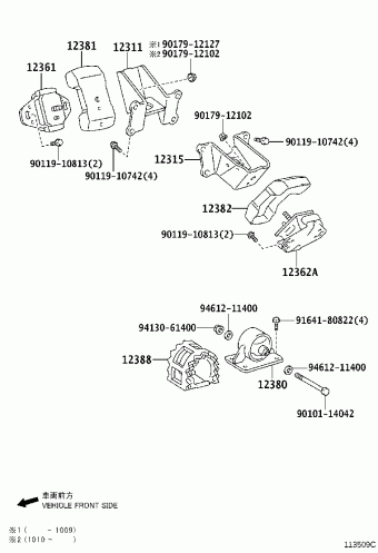 HIACE TRH223L-LEMNKV KDH2##,LH2##,TRH2##