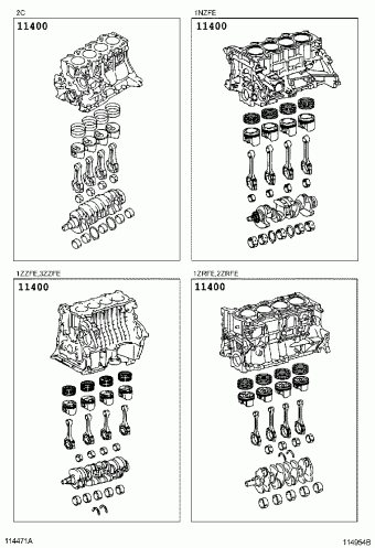 COROLLA SED/WG CE140L-AEMDS CE140,NZE141,ZRE14#,ZZE14#