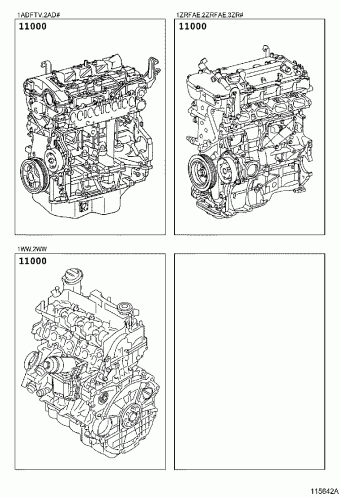 AVENSIS ZRT271R-AEFEPW ADT27#,WWT27#,ZRT27#