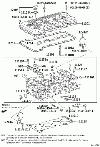 TACOMA TRN245L-CRMDKA GRN2##,3##,TRN2##