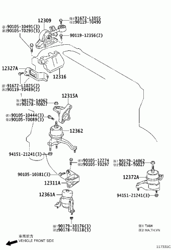 CAMRY/HYBRID ACV51L-JEPNKU ACV51,ASV5#,AVV50