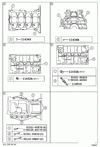 COROLLA SED/WG ZRE141L-AEFDK CE140,NZE141,ZRE14#,ZZE14#