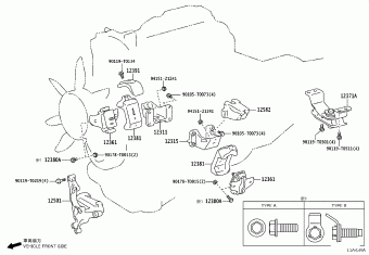 HILUX GUN125L-DNTMHW GUN12#,135