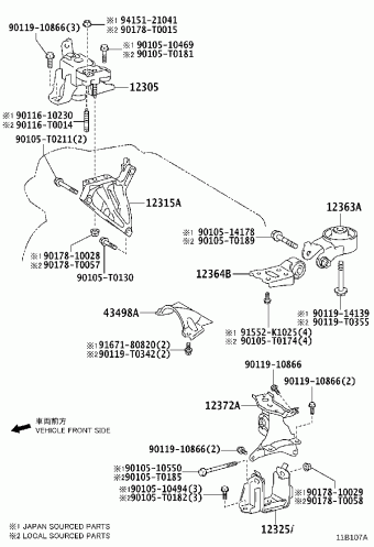 YARIS/VIOS/LIMO NSP151L-BEXRK NCP15#,NSP15#