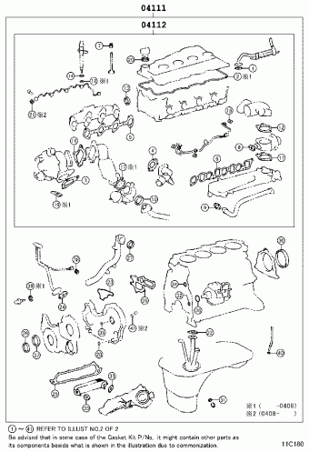 HILUX KDN145L-TRMDYW KDN1##,LN1##,RZN168,173