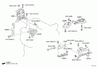 COROLLA/ALTIS MZEA12L-GEXDBV MZEA1#,ZRE21#,ZWE211