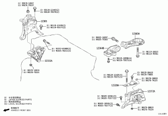 COROLLA/ALTIS ZWE211R-GEXVBT MZEA1#,ZRE21#,ZWE211