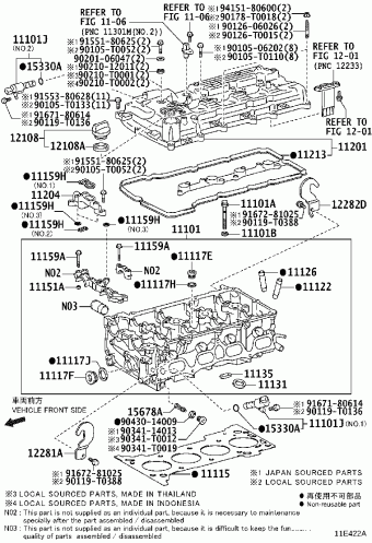 INNOVA TGN140R-MDMSKD GUN14#,TGN14#