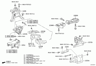 COROLLA CROSS ZSG10R-JHXEKE MXGA10,ZSG10,ZVG10