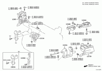 FRONT LANDER MXGA10L-CHXNHC MXGA10,MXGH10