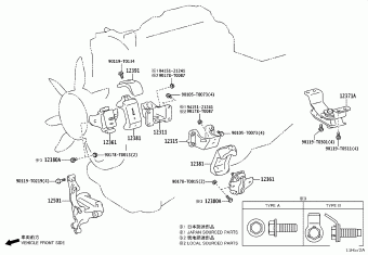 HILUX (DCB/SCB/XTR) GUN125L-DTTSXW GUN12#,135