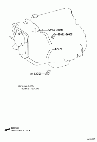 DYNA WU600L-TKMMJV3 WU600,650,XZU600,650