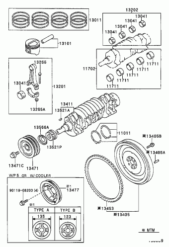 COROLLA SED/WG EE111L-GEMDKB AE11#,CE110,EE11#,ZZE11#