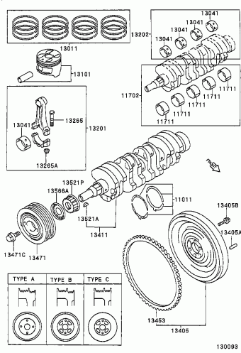 COROLLA SED/WG AE111L-AEPDKV AE11#,CE110,EE11#,ZZE11#