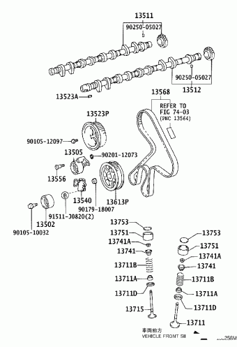 COROLLA HB CDE120L-AHMNYW CDE120,NDE120,ZZE12#