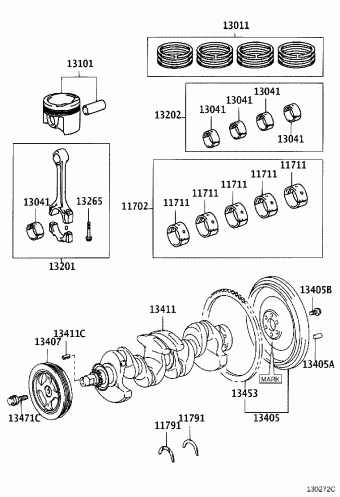 YARIS/ECHO (3D,5D) NCP10L-AGMRK NCP1#,SCP10
