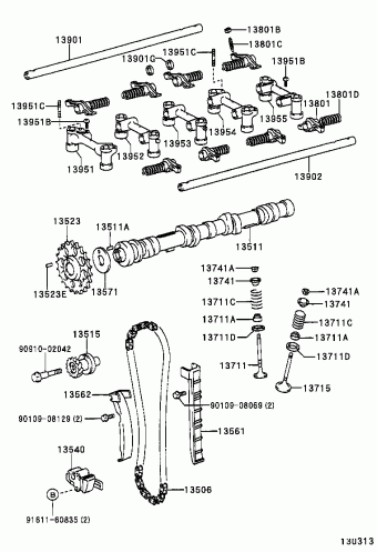 HILUX RN106L-PRMREW 08.1991
