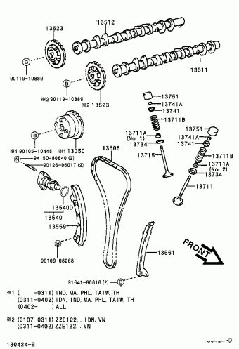 COROLLA ZZE121R-GEPNKT NZE120,ZZE12#