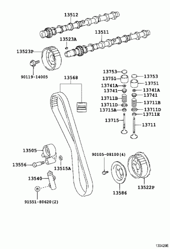 HIACE/HIACE S.B.V KLH18L-SBMRHW KLH1#,2#,LXH1#,2#,RCH1#,2#