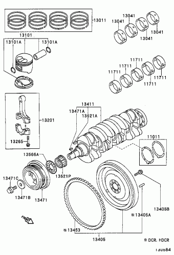 COROLLA HB CDE120L-DGMDYW CDE120,NDE120,ZZE12#