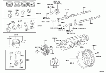 LAND CRUISER 90 RZJ90L-GJMNKL KZJ9#,LJ9#,RZJ9#,VZJ9#