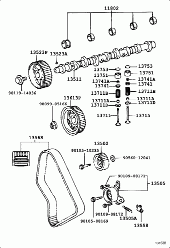 HIACE/HIACE S.B.V LXH12L-RBMRSW KLH1#,2#,LXH1#,2#,RCH1#,2#