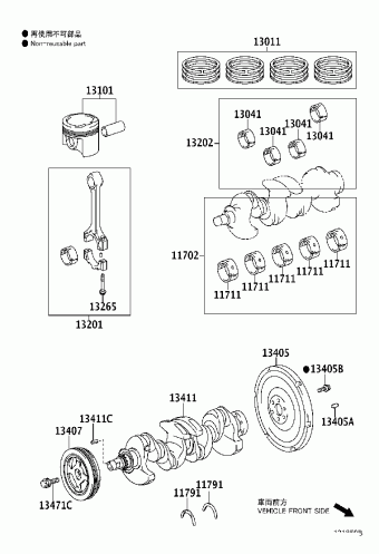 YARIS/HYBRID NHP130L-CHXNBW KSP130,NHP130,NLP130,NSP130
