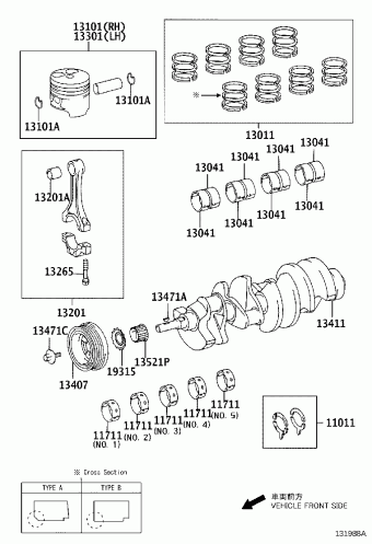 TUNDRA UCK51L-CRASKA GSK5#,UCK5#,UPK5#,USK5#