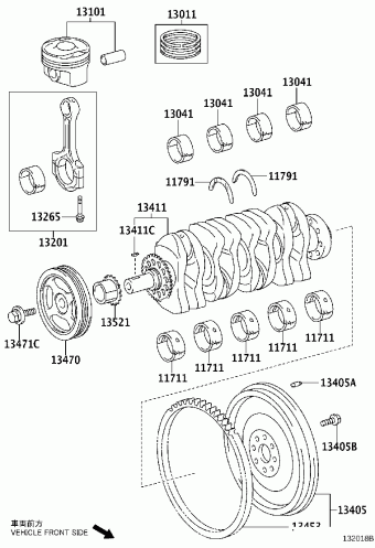 YARIS NSP151L-AHXRKC NSP15#