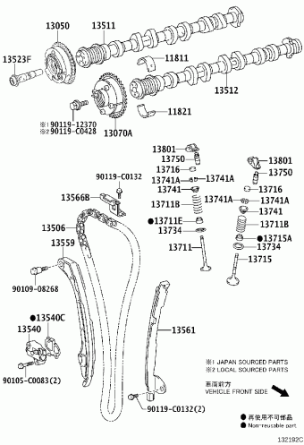 CAMRY/HYBRID ASV51R-JETEHE ACV51,ASV5#,AVV50