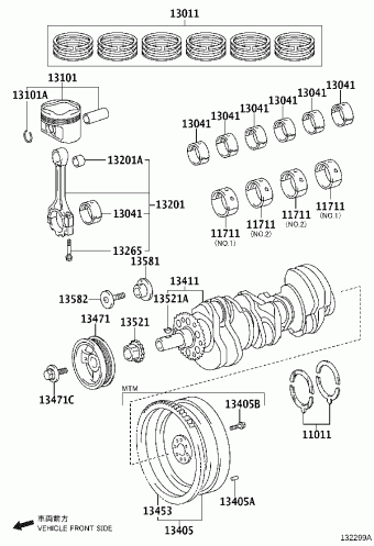 TACOMA GRN245L-PRADKA GRN2##,3##,TRN2##