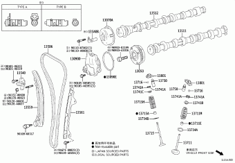 CAMRY/HYBRID AXVA70L-CEZNBA AXVA7#,AXVH7#,GSV70