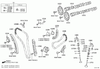 HILUX GUN125L-DNTMHW GUN12#,135
