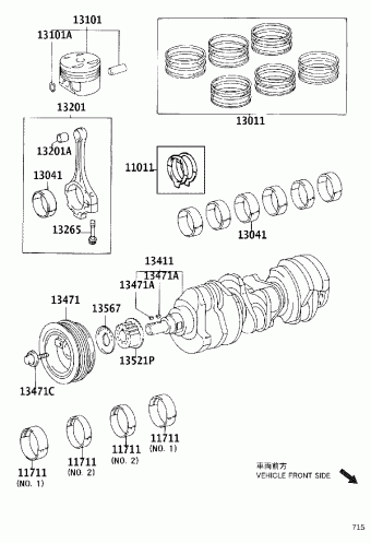 CAMRY MCV30L-AEPGKW ACV3#,MCV30