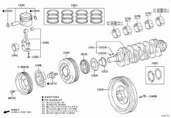 GRNVA/HIACE/MJSTY GDH322L-EDFDY GDH30#,32#,GRH30#,32#
