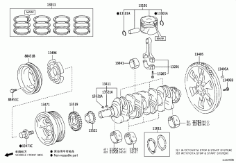 HILUX GUN126L-DNTHXW GUN12#,135