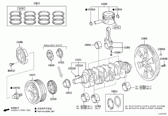 FORTUNER GUN165L-SUTHXU GGN155,GUN1##,LAN155,TGN1##
